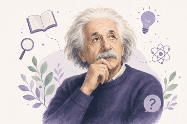 Albert Einstein portrait